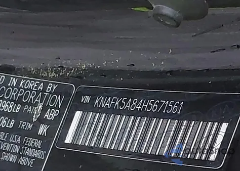 2017 Kia Forte Lx from USA, damaged, VIN KNAFK5A84H5671561